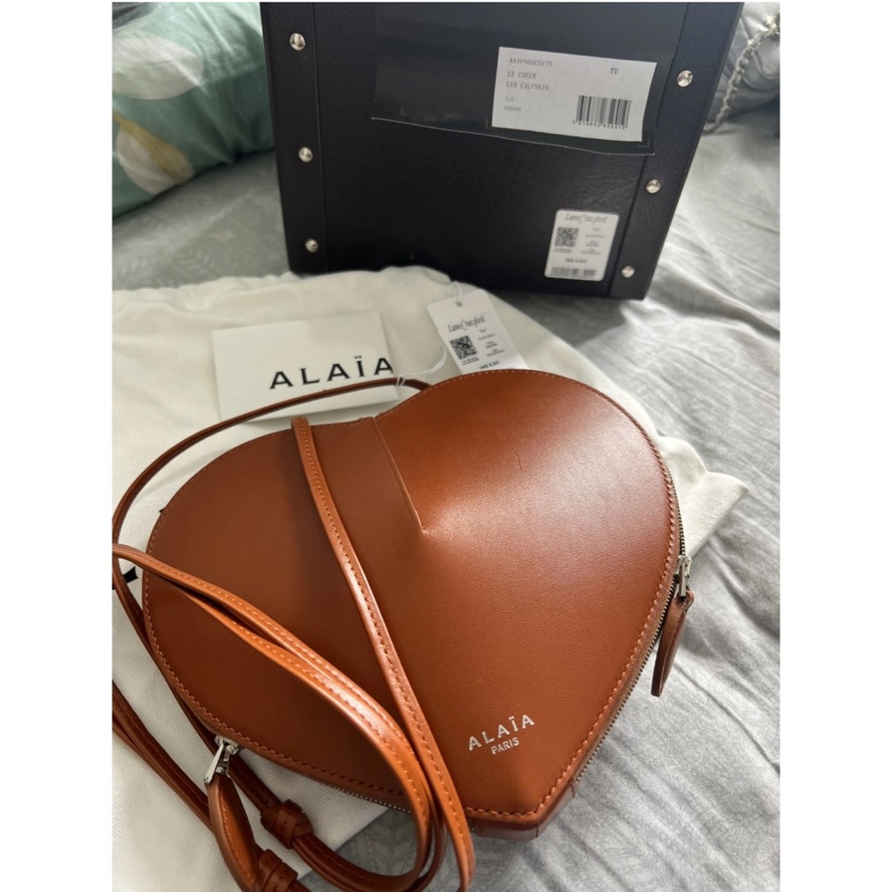Brand New Alaïa Le Coeur Leather Handbag